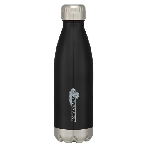  Swig Stainless Steel Black Bottle 16oz - Primary Mark Engraved