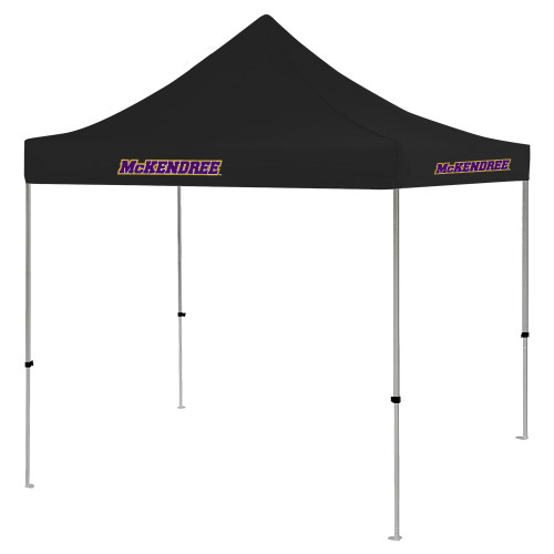  9 ft x 9 ft Black Tent - Word Mark