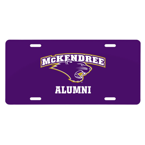  License Plate - Alumni