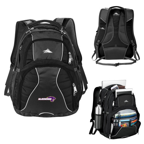  High Sierra Black Swerve Computer Backpack - Primary Mark