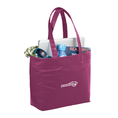  Fine Society Berry Computer Tote - Primary Mark