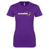 Thumbnail image for  Next Level Womens Purple Boyfriend Tee