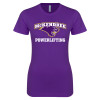 Thumbnail image for  Univ Next Level Womens Purple Boyfriend Tee