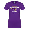 Thumbnail image for  Univ Next Level Womens Purple Boyfriend Tee