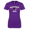 Thumbnail image for  Univ Next Level Womens Purple Boyfriend Tee