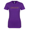 Thumbnail image for  Next Level Womens Purple Boyfriend Tee