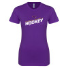 Thumbnail image for  Next Level Womens Purple Boyfriend Tee
