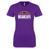 Thumbnail image for  Next Level Womens Purple Boyfriend Tee