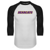 Thumbnail image for  White/Black Raglan Baseball T Shirt