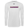 Thumbnail image for  Under Armour White Long Sleeve Tech Tee
