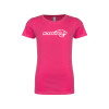 Thumbnail image for  Next Level Girls Fuchsia Fashion Fit T Shirt