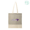 Thumbnail image for  Split Recycled Grey Cotton Twill Convention Tote