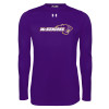 Thumbnail image for  Under Armour Purple Long Sleeve Tech Tee