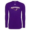 Thumbnail image for  Under Armour Purple Long Sleeve Tech Tee