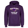 Thumbnail image for  Univ Purple Fleece Hoodie