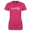 Thumbnail image for  Next Level Womens Fuchsia Boyfriend Tee