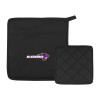 Thumbnail image for  Quilted Canvas Black Pot Holder