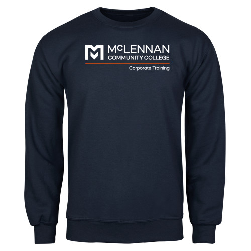  Community Navy Fleece Crew - McLennan Corporate Training