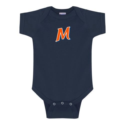  Community Navy Infant Onesie - McLennan Primary Athletic Mark