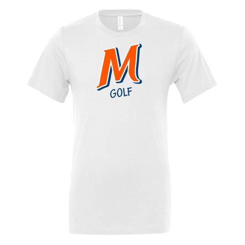  Community Bella + Canvas White Jersey Cotton T Shirt - McLennan Golf