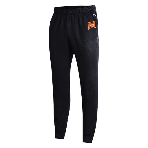  Community Champion Black Powerblend Fleece Jogger - McLennan Primary Athletic Mark