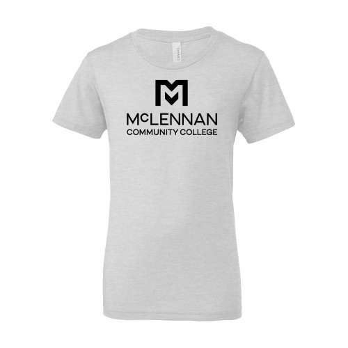  Community Bella + Canvas Youth Ash Grey Jersey T Shirt - McLennan Community College