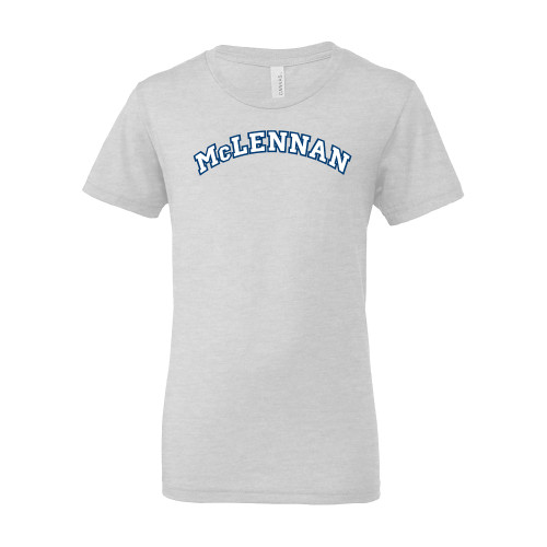  Community Bella + Canvas Youth Ash Grey Jersey T Shirt - McLennan Arched