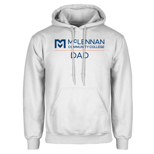  Community White Fleece Hoodie - McLennan Dad