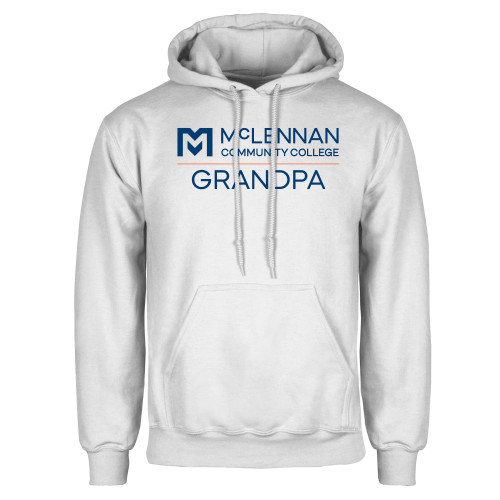  Community White Fleece Hoodie - McLennan Grandpa