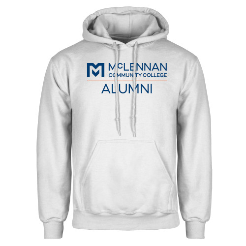  Community White Fleece Hoodie - McLennan Alumni