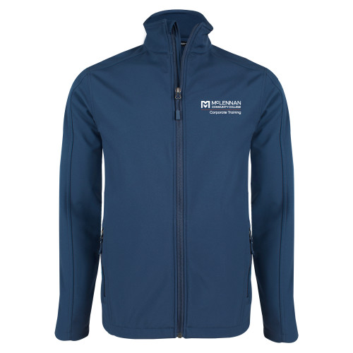  Community Navy Softshell Jacket - McLennan Corporate Training