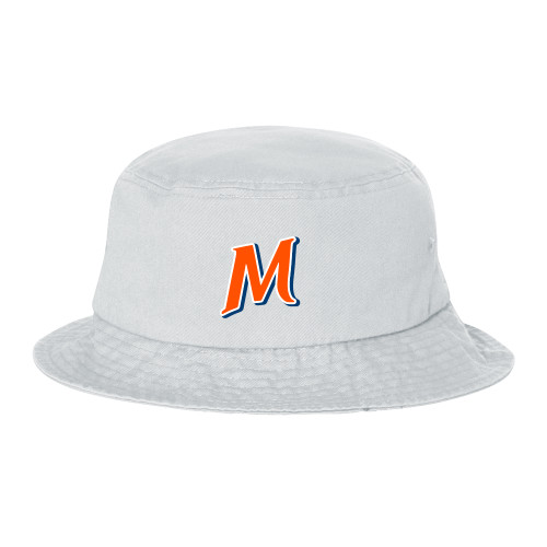  Community Sportsman White Bucket Hat - McLennan Baseball M