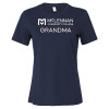 Thumbnail image for  Bella + Canvas Womens Navy Relaxed Cotton T Shirt