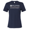 Thumbnail image for  Bella + Canvas Womens Navy Relaxed Cotton T Shirt