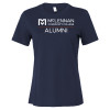 Thumbnail image for  Bella + Canvas Womens Navy Relaxed Cotton T Shirt