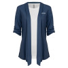 Thumbnail image for  Community Womens Navy Drape Front Cardigan Sweater 