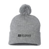 Thumbnail image for  Community Sportsman Heather Grey Pom Pom Cuffed Beanie