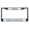 Thumbnail image for  Mom Metal License Plate Frame in Black