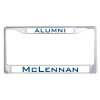 Thumbnail image for  Alumni Metal License Plate Frame in Chrome