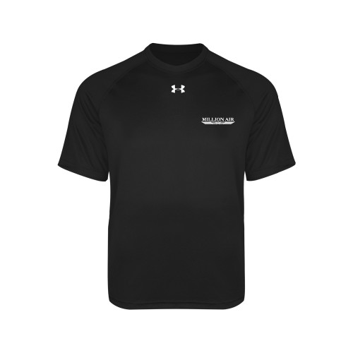  Under Armour Youth Black Tech Tee - Million Air Trademark