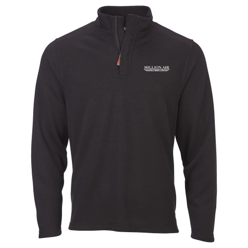  Boxercraft Black Sullivan 1/4 Zip - Million Air Trademark