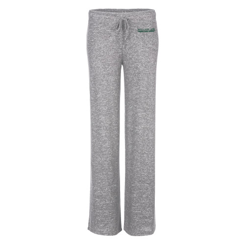  Boxercraft Womens Oxford Grey Heather Cuddle Wide Leg Pant - Million Air Trademark