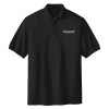 Thumbnail image for  Extended Black Silk Touch Polo