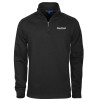 Thumbnail image for  Black Slub Fleece 1/4 Zip Pullover