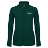Thumbnail image for  Womens Dark Green Fleece Full Zip Jacket