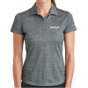 Thumbnail image for  Nike Womens Charcoal Dri Fit Crosshatch Polo