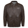 Thumbnail image for  Brown Buffed Bomber Jacket