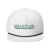Thumbnail image for  Retro White/Black Rope Cap