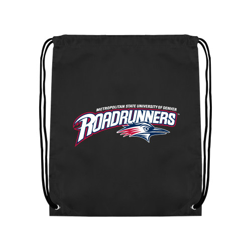  Black Drawstring Backpack - Primary Mark