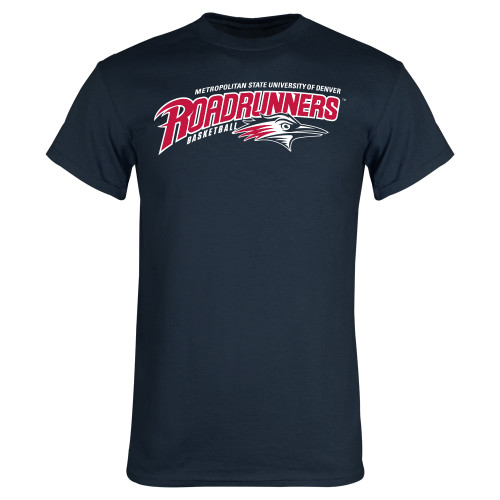  Navy T Shirt - MSU Roadrunners Basketball
